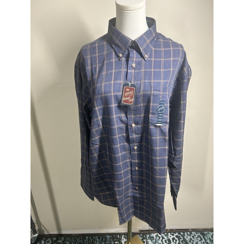 Arrrow Heritage Hill Men's Dress Shirt Size Large 16/16 1/2 multicolor NEW 265